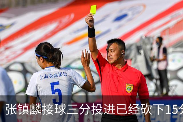 张镇麟接球三分投进已经砍下15分，上海反超2分打停北控